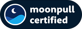 Moonpull Certified badge for affiliate programs